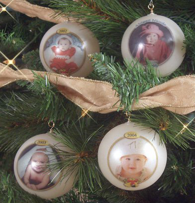 Pearlescent Ball Ornaments