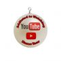 Personalized Addicted to watching YouTube Christmas Ornament Custom Gift #1