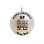 Personalized I just want to bake suff and watch christmas movies all day Gift  Ornament #41