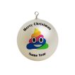 Personalized Rainbow Poop Emoji Christmas Ornament Funny Emoji #14