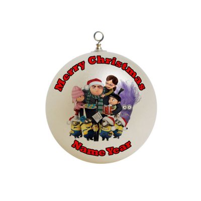 Personalized Despicable Me Minions Christmas Ornament #10