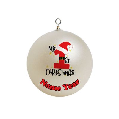 Personalized Baby Child Girl boy My First Christmas Ornament 11