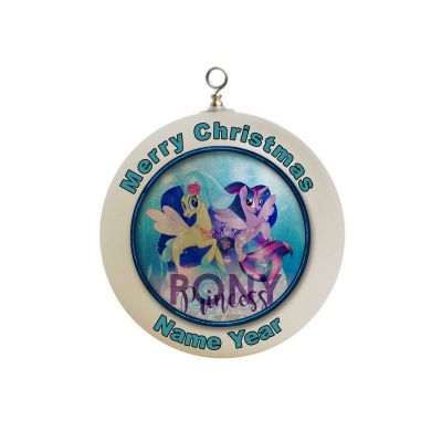 Personalized Princess Skystar and princess Twilight Sparkle as mermaids Ornament #11