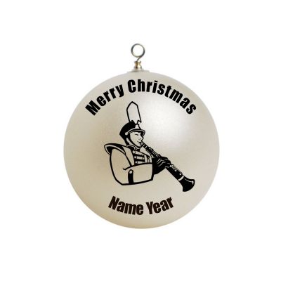 Personalized High school band clip art saxophone Christmas Ornament Custom Gift #11