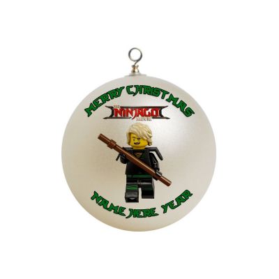 Personalized Ninjago Movie  Ornament #11 Lloyd Green Ninja 