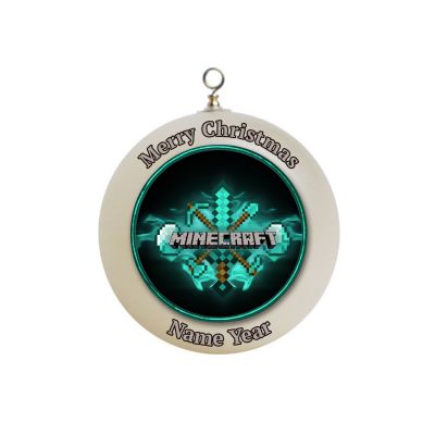 Personalized Minecraft Ornament Custom #12