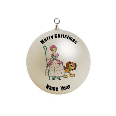 Personalized Toy Story Little Bo-Peep with Slinky Ornament  #12
