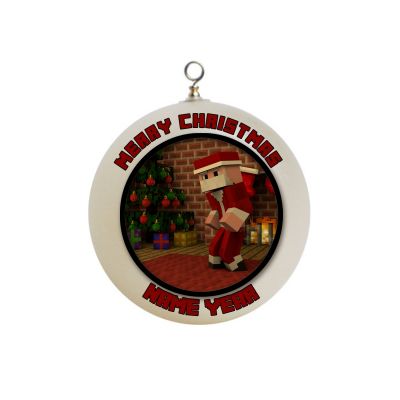 Personalized Minecraft Christmas Ornament Custom #13