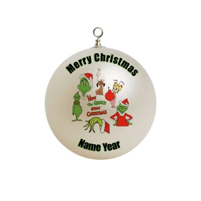 Personalized How the Grinch Stole Christmas Ornament 13