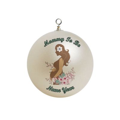 Personalized Mommy Mom Mother To be Pregnant  Ornament 13