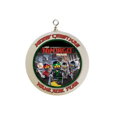 Personalized Ninjago Movie  Ornament #13 Group Of Ninjas