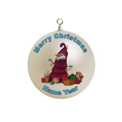 Personalized Disney's Olaf’s Frozen Adventure Christmas Ornament Custom Gift #14