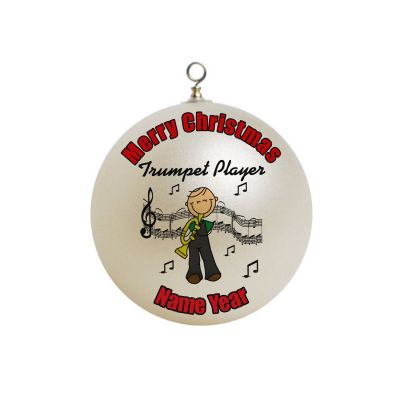Personalized Trumpet Player Christmas Ornament Custom Gift #18