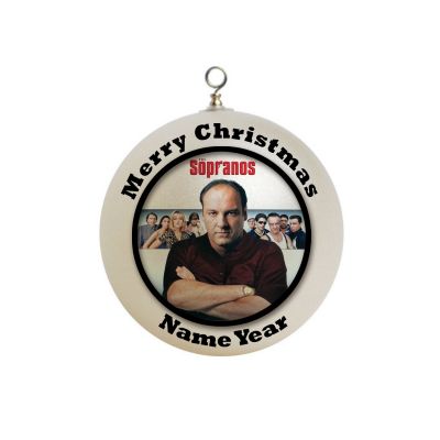 Personalized The Sopranos Christmas Ornament 1