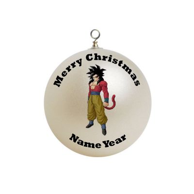 Personalized Goku Christmas Ornament 1