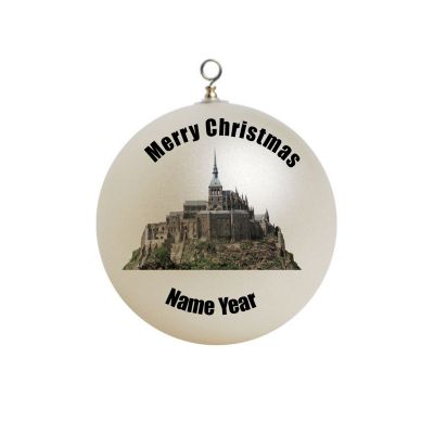 Personalized  Fortress  Castle Christmas Ornament 1