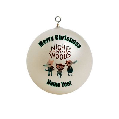 Personalized Night In the Woods Christmas Ornament 1
