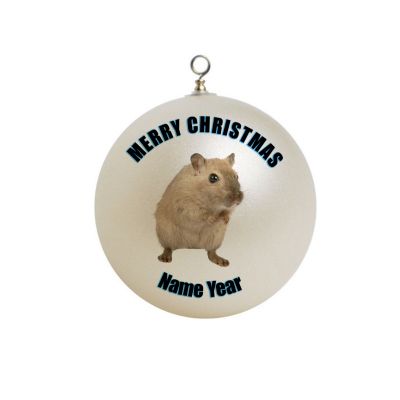 Personalized Mouse Pet Rat Ornament   #1