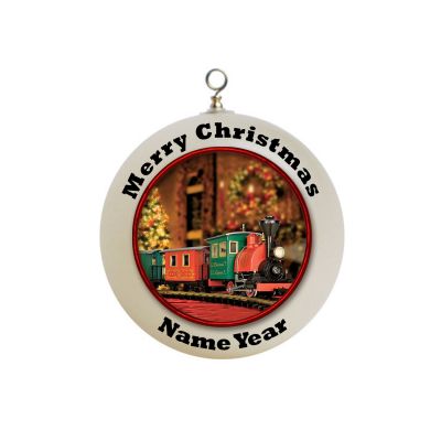 Personalized Train  christmas Ornament  Gift #1