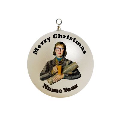 Personalized Log Lady Christmas Ornament Custom Gift # 1