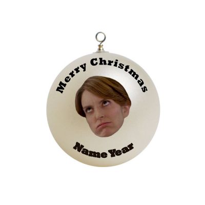 Personalized Liz Lemon Christmas Ornament Custom Gift # 1