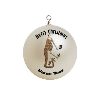 Personalized Giraffe Ornament 1