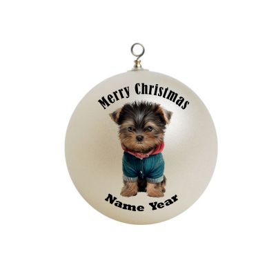 Personalized  Yorkie  Ornament 1