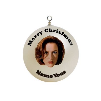 Personalized Agent Scully   Christmas Ornament Custom Gift # 1