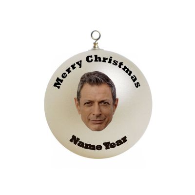 Personalized Jeff Goldblum Christmas Ornament Custom Gift # 1