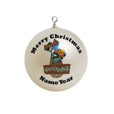 Personalized Splash Mountain Ornament 1