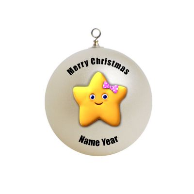 Personalized little baby bum star Ornament  #1