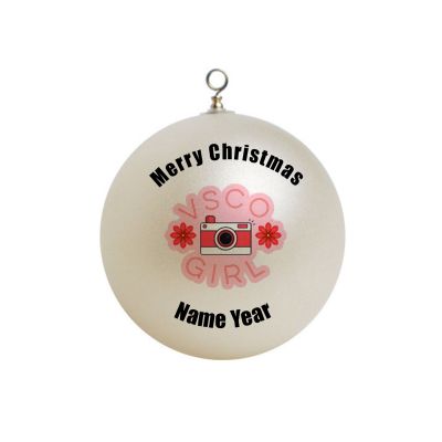 Personalized  VSCO Girl Ornament  #1