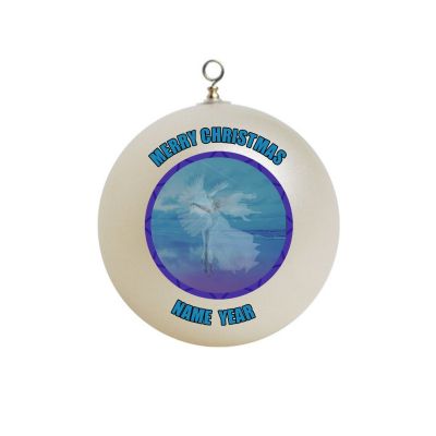 Personalized Spirit Reading , Women as an angel flying Ornament  #1