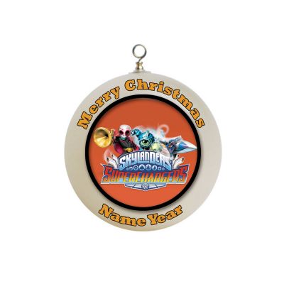 Personalized  skylander superchargers Christmas Ornament Custom Gift  #1