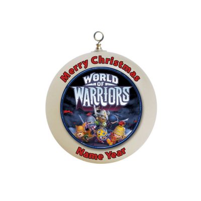 Personalized  world of warriors Christmas Ornament Custom Gift  #1