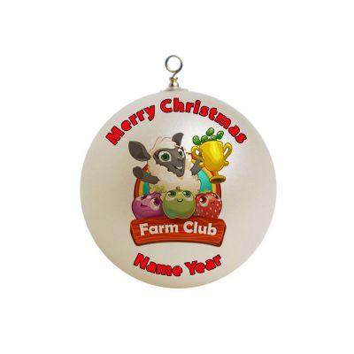 Personalized farm heroes saga  Christmas Ornament #1
