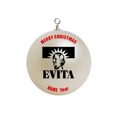 Personalized Evita Ornament 1