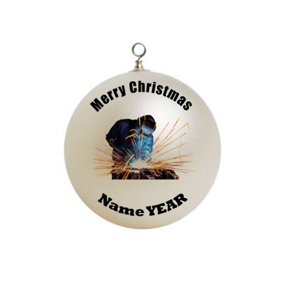 Personalized Welding Welder Ornament 1
