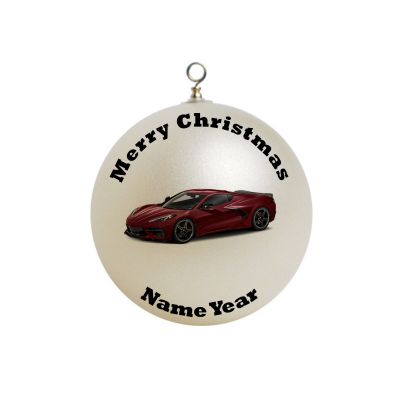 Personalized corvette car driver Ornament 1