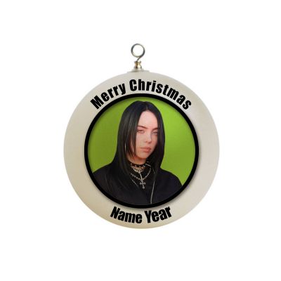 Personalized  Billie Eilish  Billy Iylish  Ornament 1