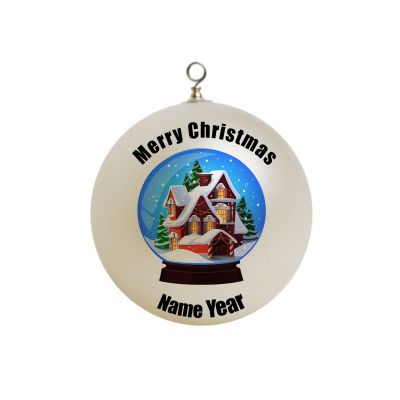 Personalized Globe Ornament 1