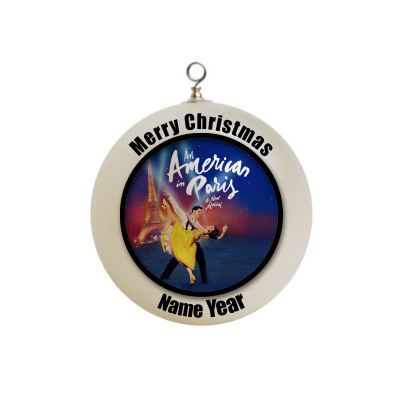 Personalized An American in Paris Musical Ornament 1