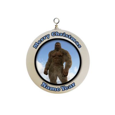 Personalized Bigfoot Christmas Ornament Custom Gift #1
