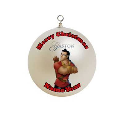 Personalized gaston Christmas Ornament Custom Gift #1