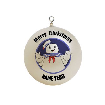 Personalized stay puft marshmellow man Christmas Ornament 1