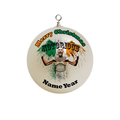 Personalized conner mcgregor UFC Christmas Ornament Custom Gift #1