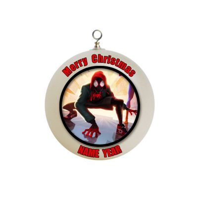 Personalized Miles Moralas  Spiderman Christmas Ornament 1