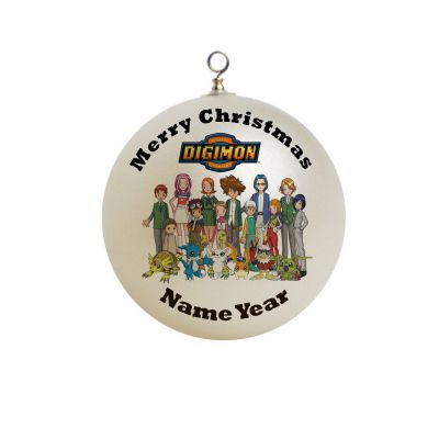 Personalized digimon Christmas Ornament Custom Gift #1