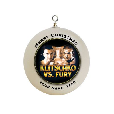 Personalized Wladimir Klitschko vs Fury  #1 Christmas Ornament Custom 