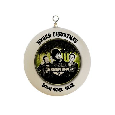 Personalized Green Day Christmas Ornament Custom gift #3